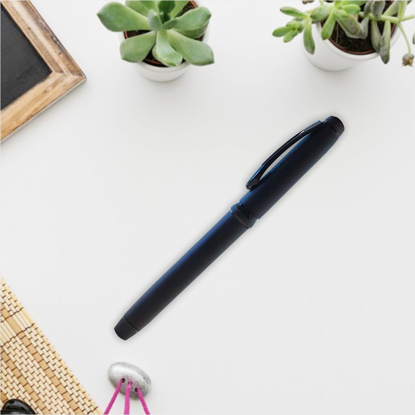 Premium Black Metal Roller Pen