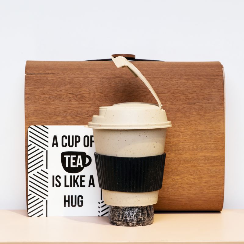 Beautiful mug made of responsibly sourced Bamboo fiber