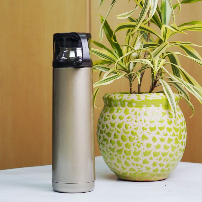Insulated Double Wall Flask With Cup