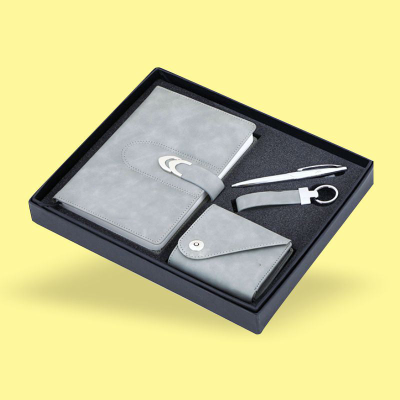 Premium 4 Pcs Executive Gift Set Silver