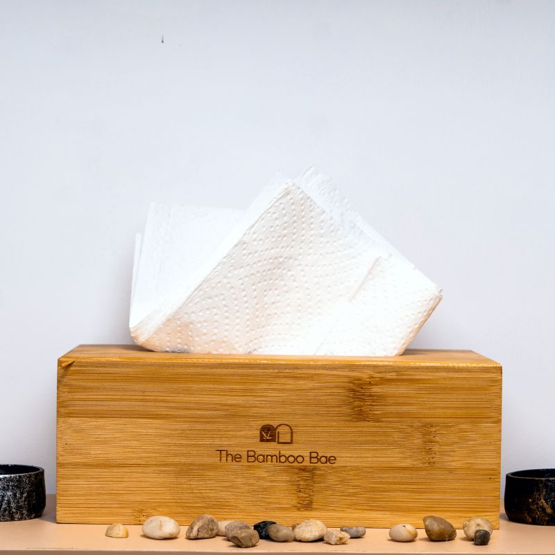 Bamboo Tissue Box