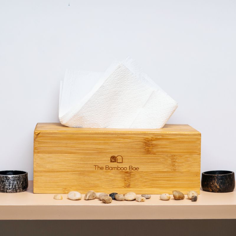 Bamboo Tissue Box