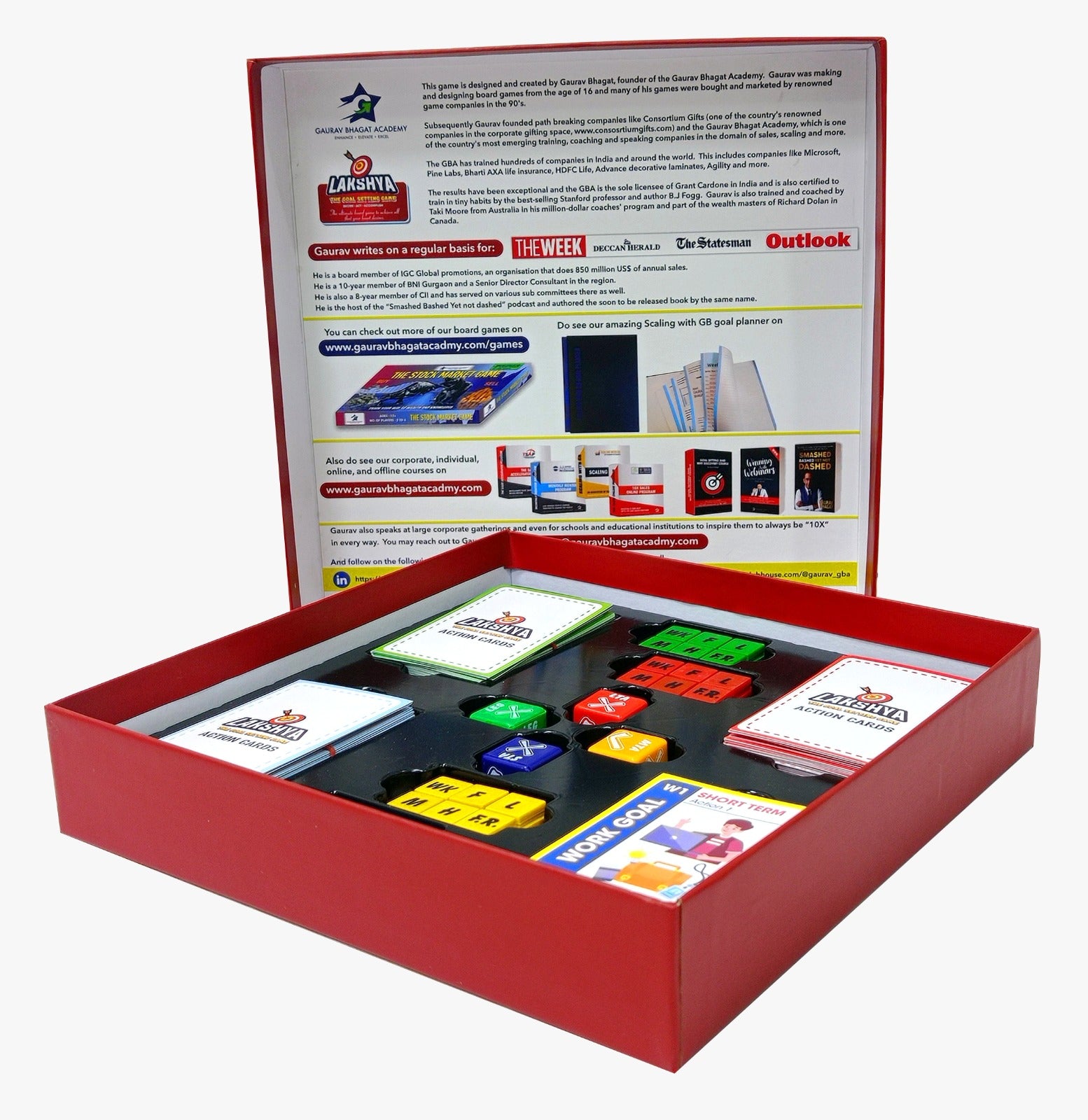 Goal Setting Educational Board Game