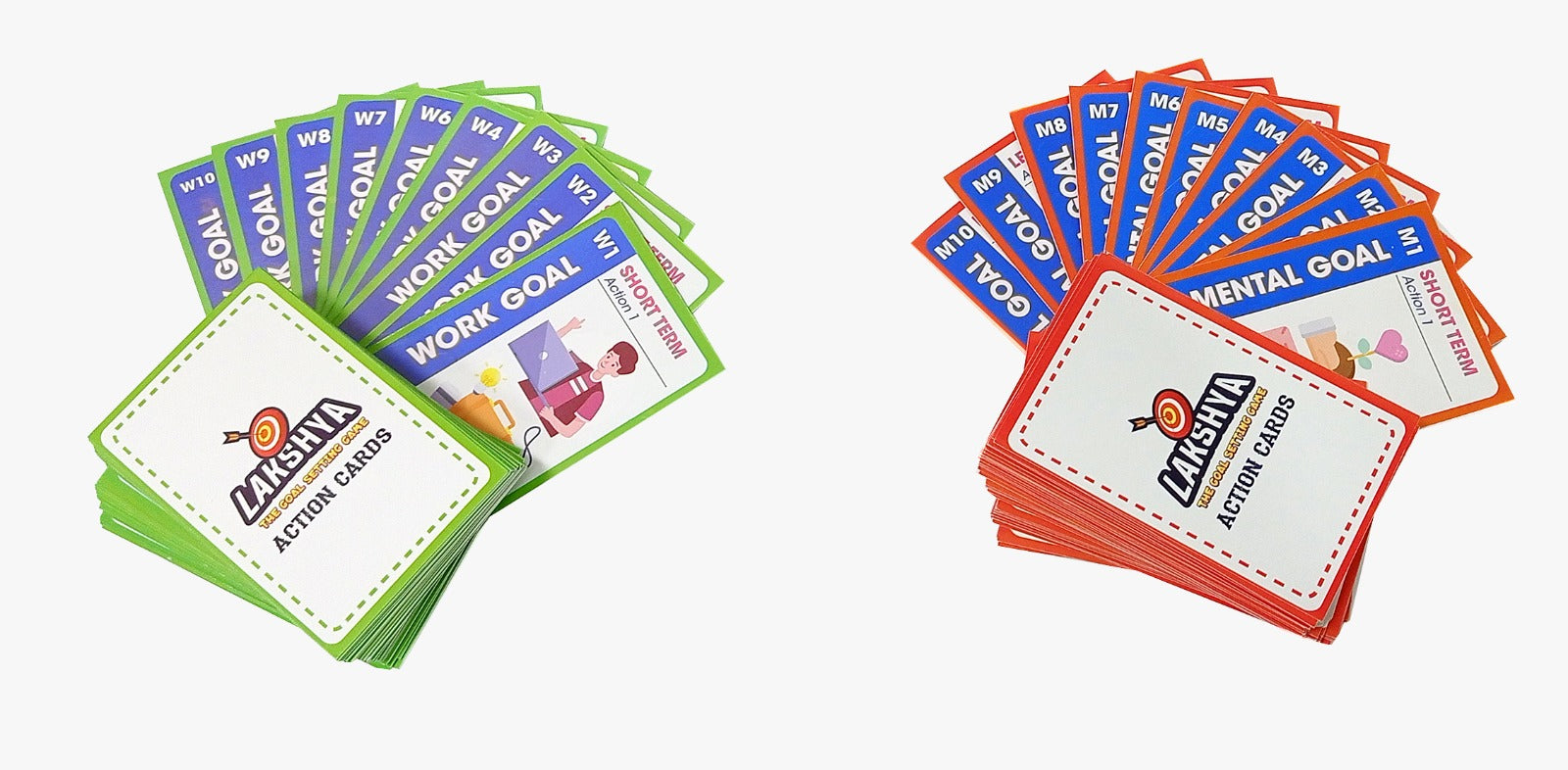 Goal Setting Board Game Cards